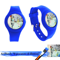 ArtWatch Il pescatore di illusioni blu